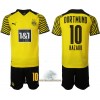 Officiële Voetbalshirt + Korte Broek BVB Borussia Dortmund Thorgan Hazard 10 Thuis 2021-22 - Kids